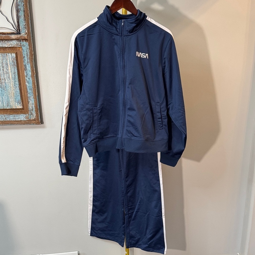 NASA Mighty Fine Navy Track suit XXL